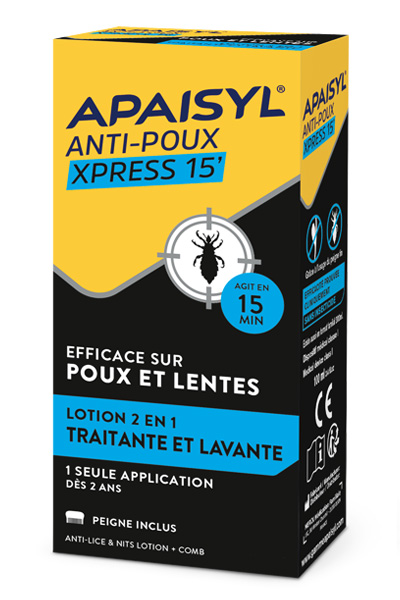 image Apaisyl® Anti-Poux Xpress 15′ (6 produits)